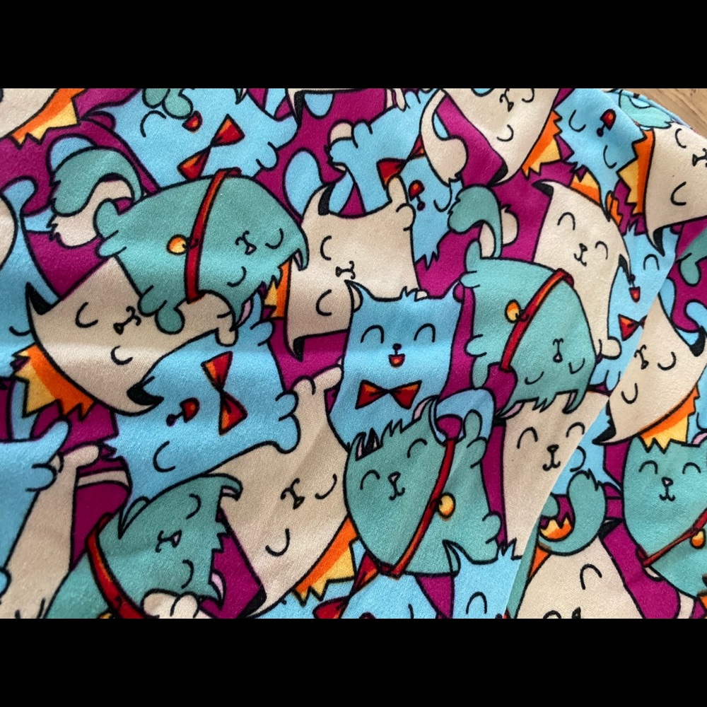 LuLaRoe Cats TC Leggings